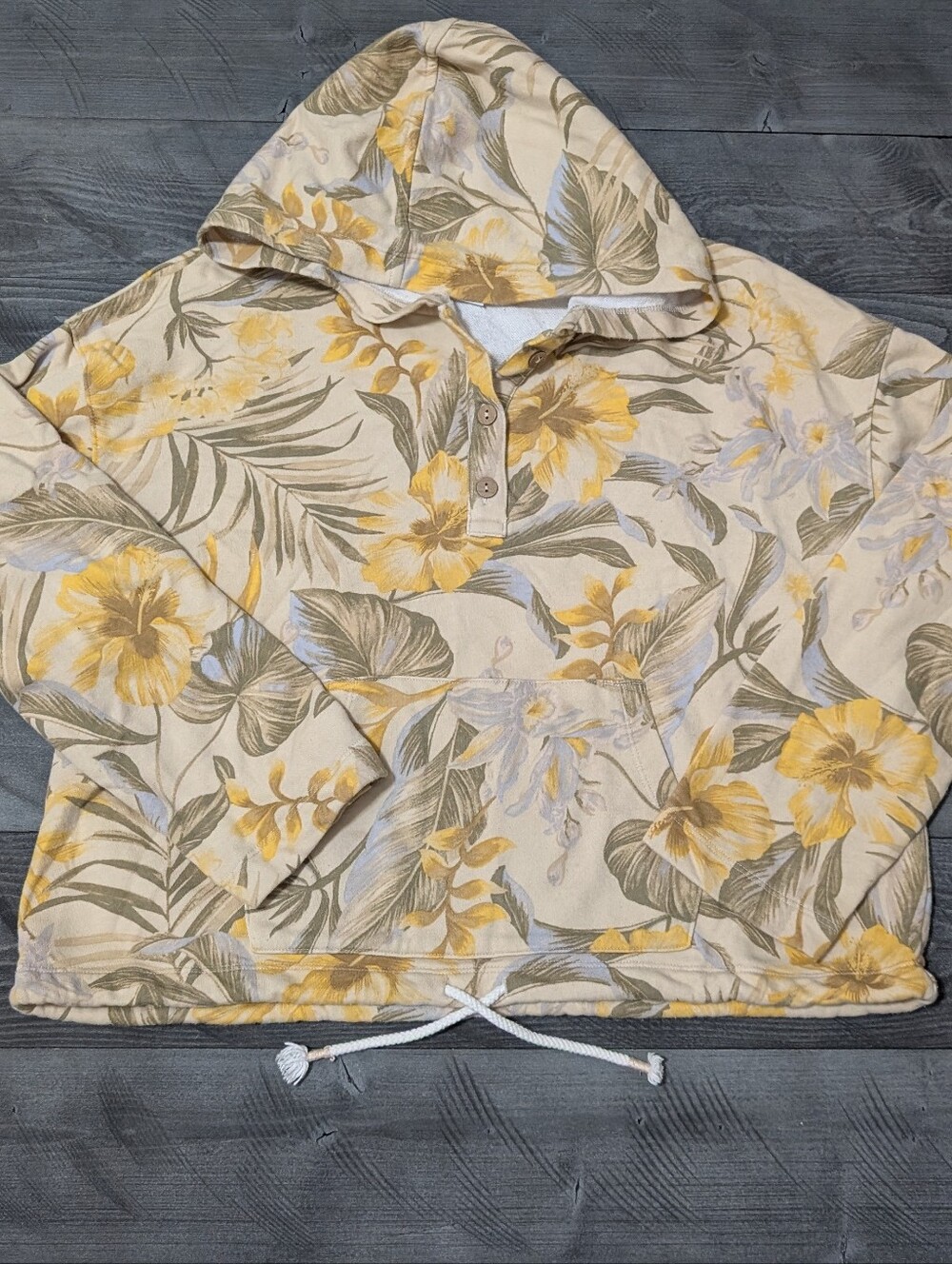 Old Navy Women's Hoodie Autumn Floral Size M